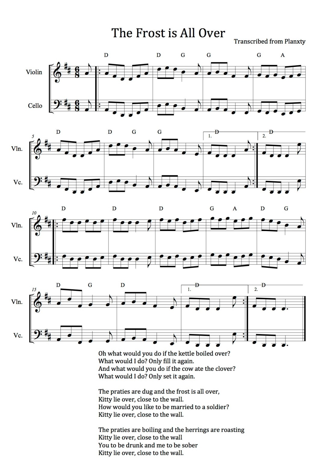 The Frost is All Over