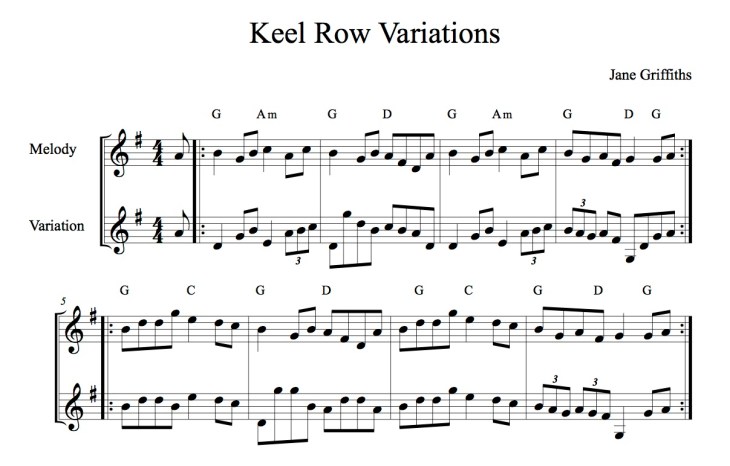 KeelRowVariations